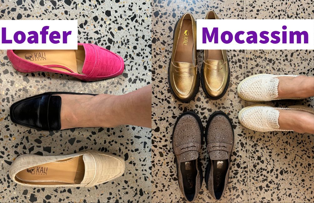 QUAL A DIFERENÇA ENTRE O LOAFER E O MOCASSIM?